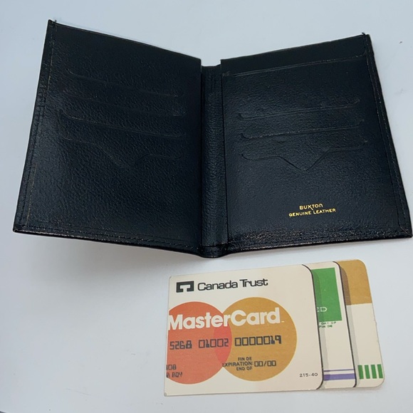 Buxton Genuine Leather Men’s Billfold Wallet Black - Picture 5 of 11